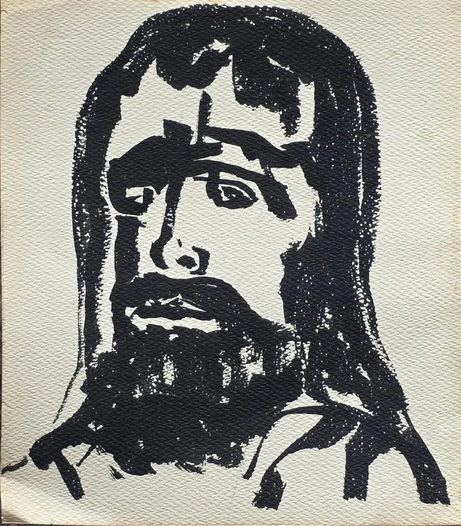 Christ | Watercolor on Paper | 9"x12"