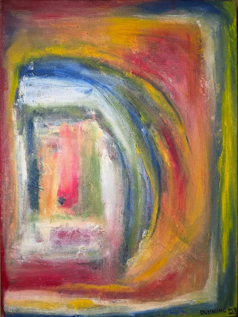 Doorway Into The Past | Oil on canvas | 12” x 16”