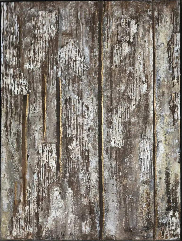 Earth Awakening | Mixed Media on wood | 36”x48”