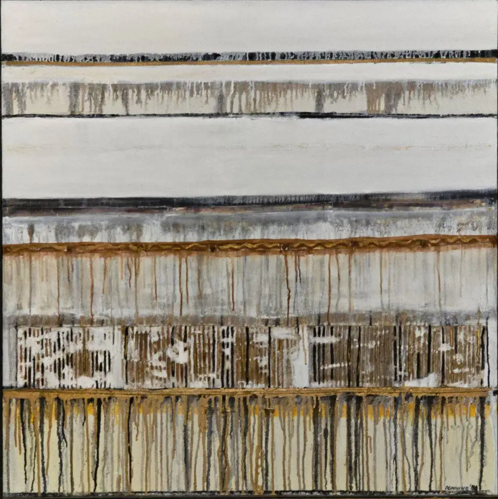 Earth's Vision | Mixed media on canvas | 30” x 36”