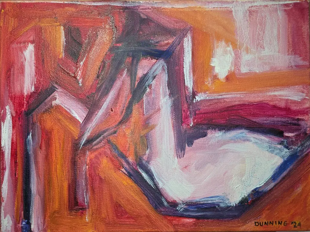 Glass Slipper | Oil on canvas | 9"x12"