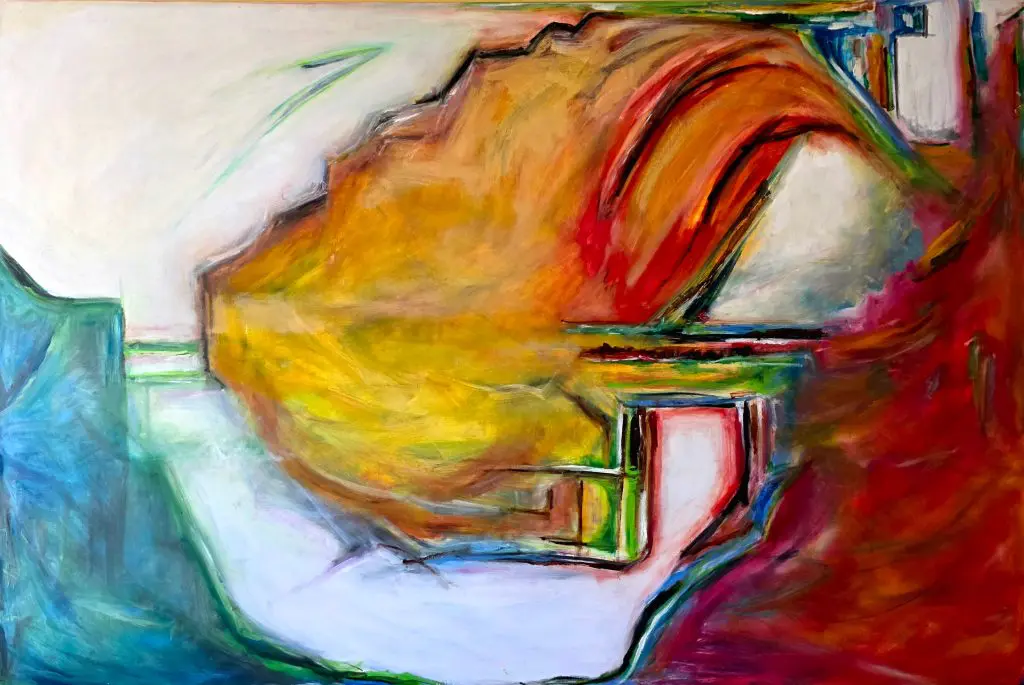 Lord of The Fishes | Oil on canvas | 35” x 48”