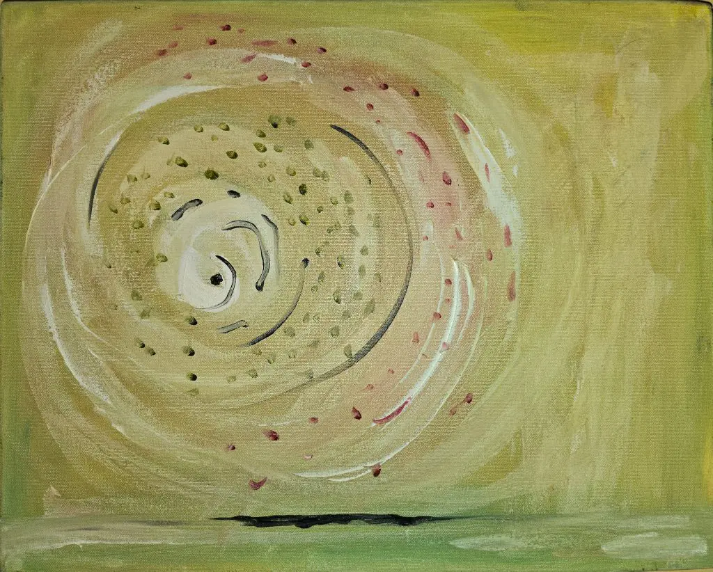 Origin of The Universe | Oil on canvas | 16”x20”