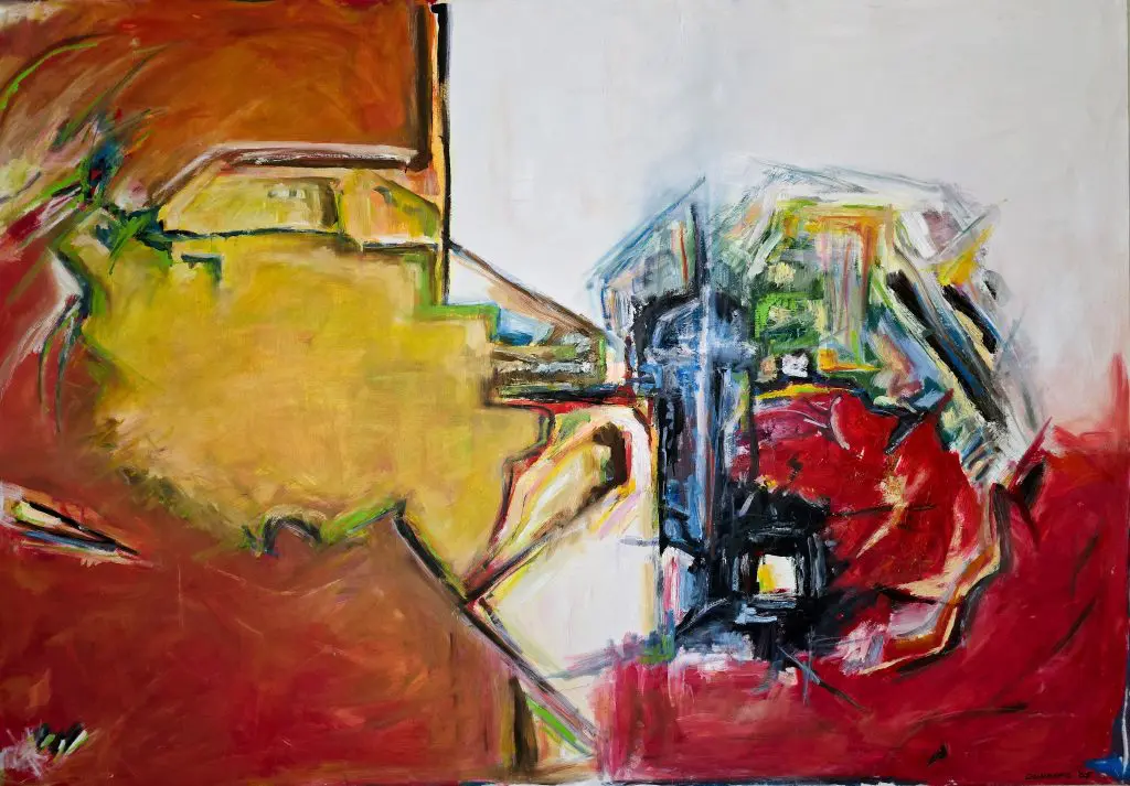 Reason and Emotion | Oil on canvas | 55"x72"