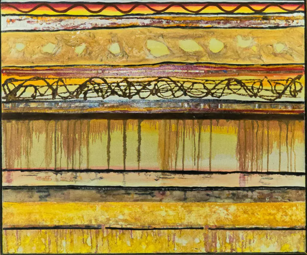 Summer Solstice | Mixed media on canvas | 30‘x36"