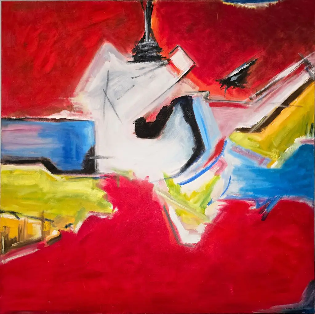 The Last Time I Saw Paris | Oil on canvas | 35"x36"